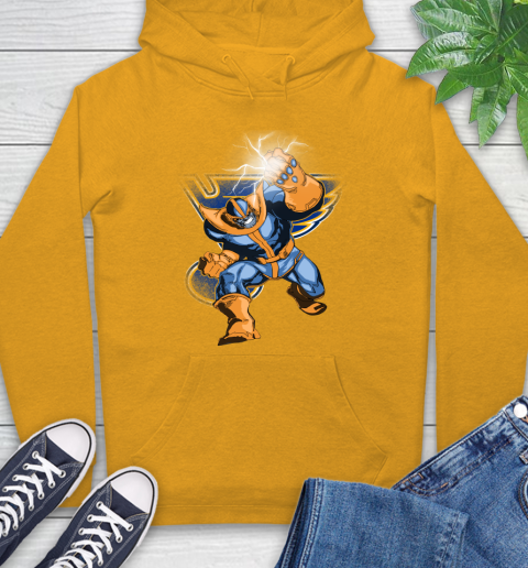 St.Louis Blues NHL Hockey Thanos Avengers Infinity War Marvel Hoodie 2
