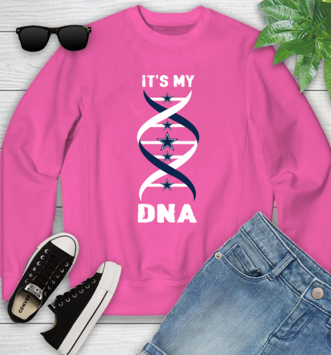 Dallas Cowboys NFL Football It's My DNA Sports Youth Sweatshirt 6