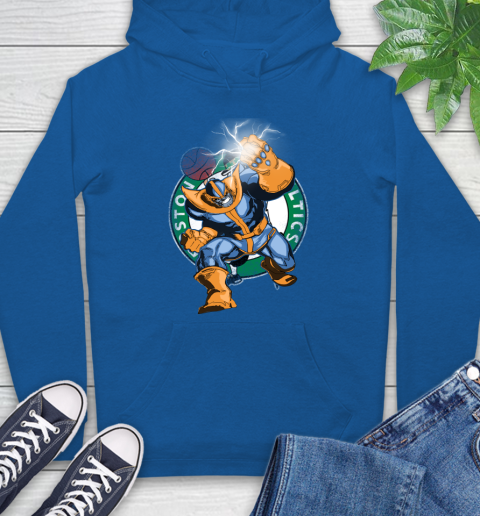 Boston Celtics NBA Basketball Thanos Avengers Infinity War Marvel Hoodie 9
