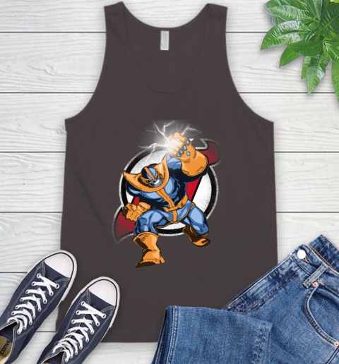 New Jersey Devils NHL Hockey Thanos Avengers Infinity War Marvel Tank Top 6