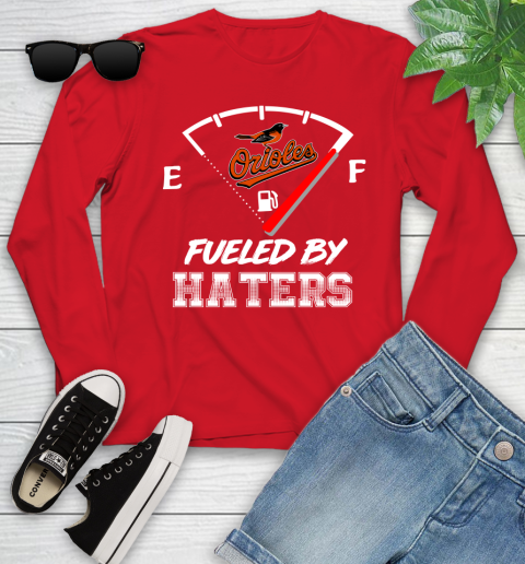 Baltimore Orioles MLB Baseball Fueled By Haters Sports Youth Long Sleeve 11