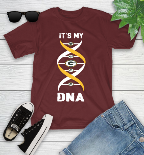 Green Bay Packers NFL Football It's My DNA Sports Youth T-Shirt 15 Green Bay Packers NFL Football It's My DNA Sports Youth T-Shirt - Image 15