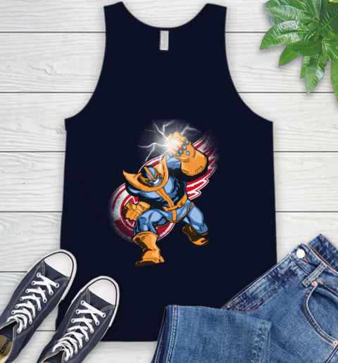 Detroit Red Wings NHL Hockey Thanos Avengers Infinity War Marvel Tank Top 2