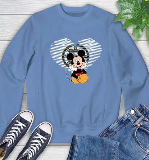 NHL Boston Bruins The Heart Mickey Mouse Disney Hockey Sweatshirt 11