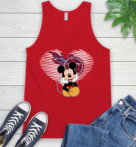 NFL Tennessee Titans The Heart Mickey Mouse Disney Football T Shirt_000 Tank Top 5
