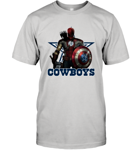 dallas cowboys avengers t shirt