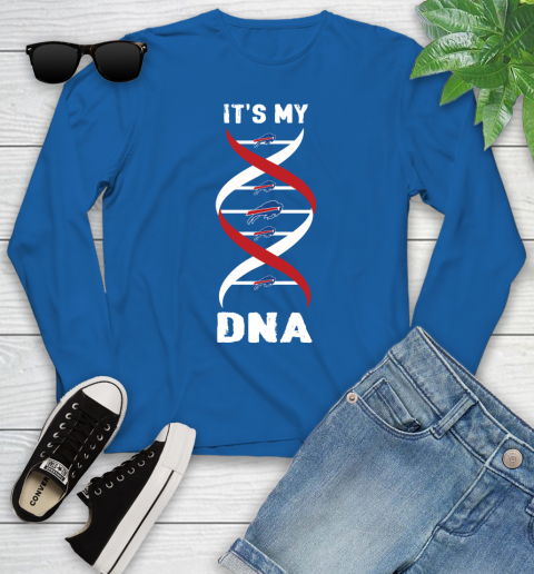 Buffalo Bills NFL Football It's My DNA Sports Youth Long Sleeve 10