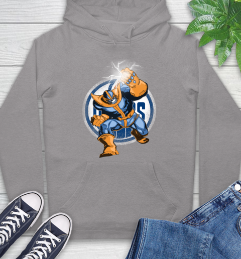 Edmonton Oilers NHL Hockey Thanos Avengers Infinity War Marvel Hoodie 6