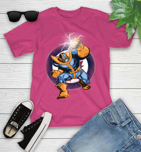 Winnipeg Jets NHL Hockey Thanos Avengers Infinity War Marvel Youth T-Shirt 11