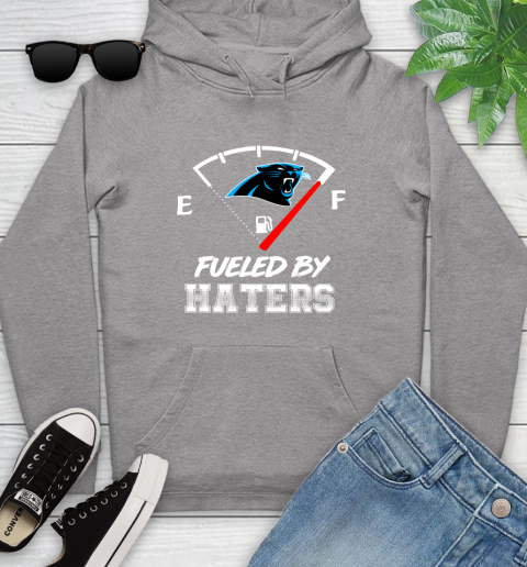 Carolina Panthers NFL Football Fueled By Haters Sports Youth Hoodie 6