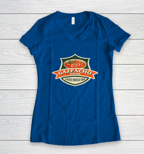 Gazpacho Police Women's V-Neck T-Shirt 5