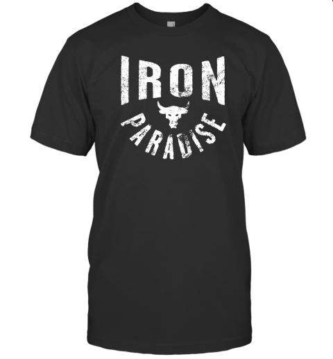 Under Armour Mens Project Rock Iron Paradise T Shirt