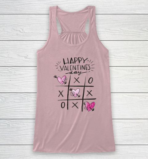 Love Happy Valentine Day Heart Lovers Couples Gifts Pajamas Racerback Tank 8