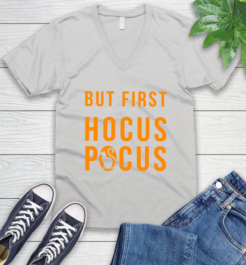 But First Hocus Pocus V-Neck T-Shirt