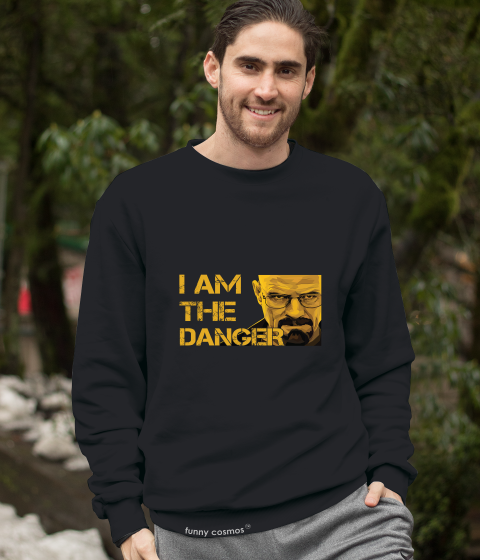 Breaking Bad T Shirt, Walter White T Shirt, I Am The Danger Tshirt