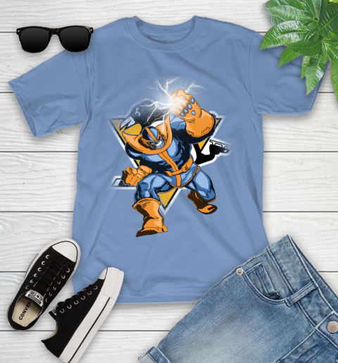 Pittsburgh Penguins NHL Hockey Thanos Avengers Infinity War Marvel Youth T-Shirt 15