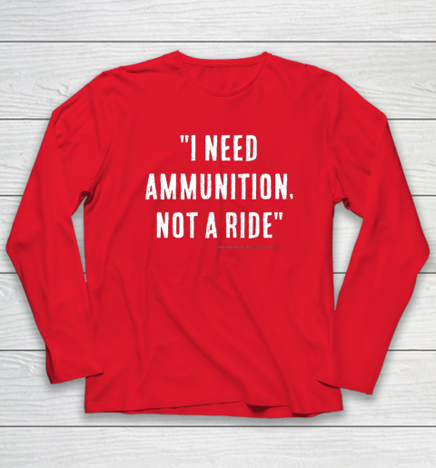 I Need Ammunition Not A Ride Ukrainian President Zelensky Long Sleeve T-Shirt 6