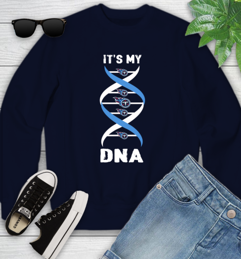 Tennessee Titans NFL Football It's My DNA Sports Youth Sweatshirt 2