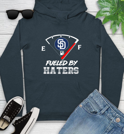 San Diego Padres MLB Baseball Fueled By Haters Sports Youth Hoodie 10