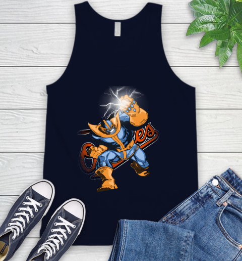 Baltimore Orioles MLB Baseball Thanos Avengers Infinity War Marvel Tank Top 2