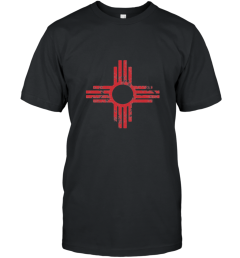 New Mexico t shirt  Zia symbol distressed State Flag tshirt AN T-Shirt