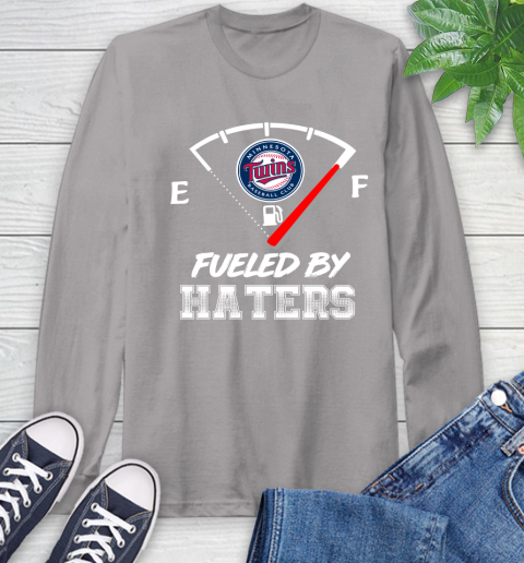 Minnesota Twins MLB Baseball Fueled By Haters Sports Long Sleeve T-Shirt 6