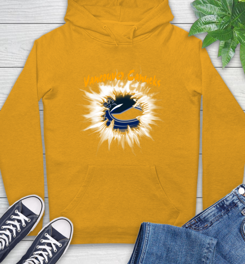 Vancouver Canucks NHL Hockey Adoring Fan Rip Sports Hoodie 2