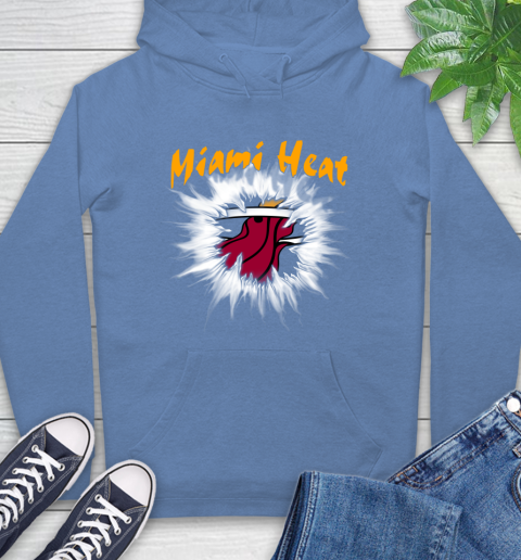 Miami Heat NBA Basketball Rip Sports Hoodie 11