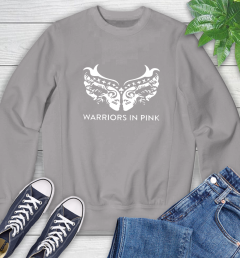 Ford cares warriors in pink shirt Sweatshirt 5