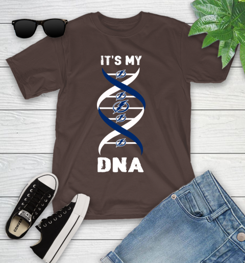 Tampa Bay Lightning NHL Hockey It's My DNA Sports Youth T-Shirt 7