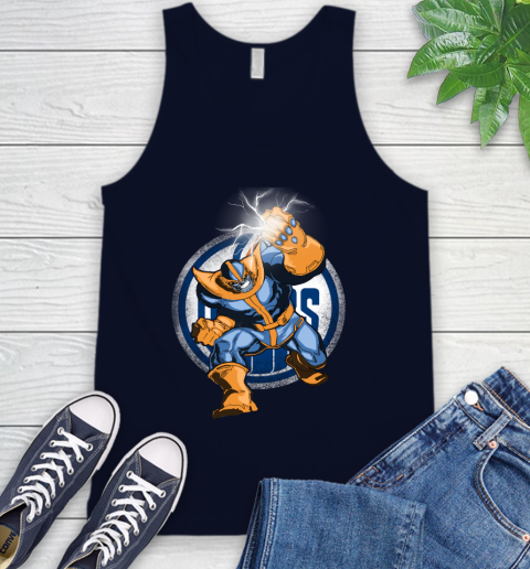 Edmonton Oilers NHL Hockey Thanos Avengers Infinity War Marvel Tank Top 2