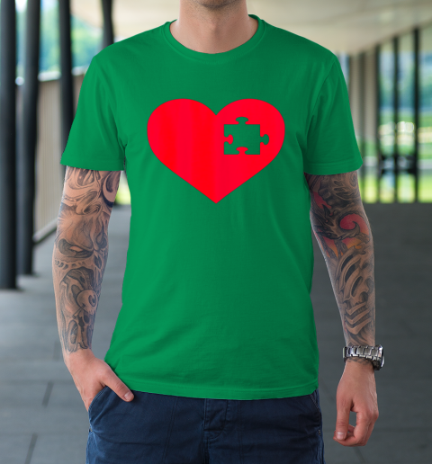 Family Valentine Insert Heart Gift T-Shirt 5