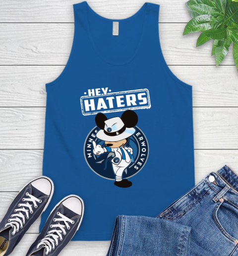 NBA Hey Haters Mickey Basketball Sports Minnesota Timberwolves Tank Top 4