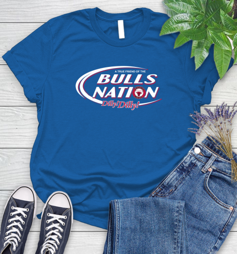 NBA A True Friend Of The Chicago Bulls Dilly Dilly Basketball Sports Women's T-Shirt 12