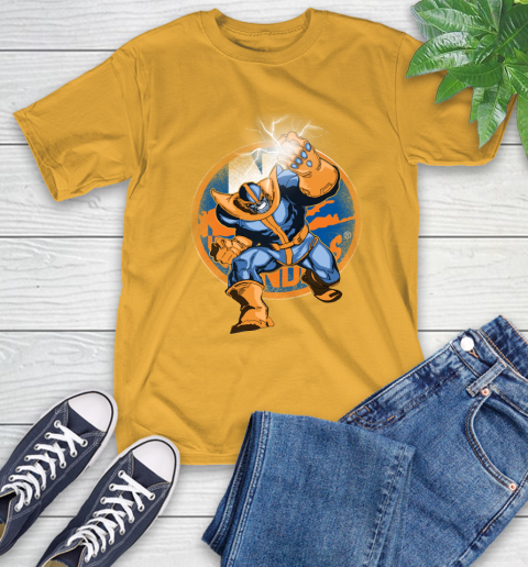 New York Islanders NHL Hockey Thanos Avengers Infinity War Marvel T-Shirt 2