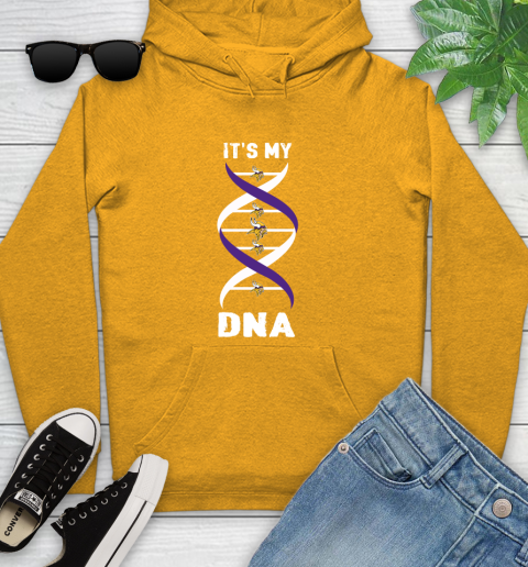 Minnesota Vikings NFL Football It's My DNA Sports Youth Hoodie 2