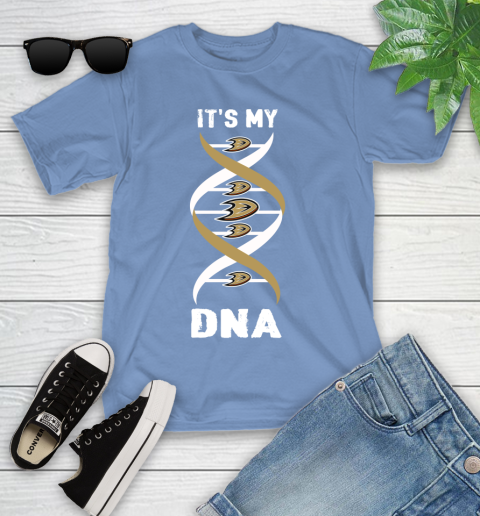 Anaheim Ducks NHL Hockey It's My DNA Sports Youth T-Shirt 15