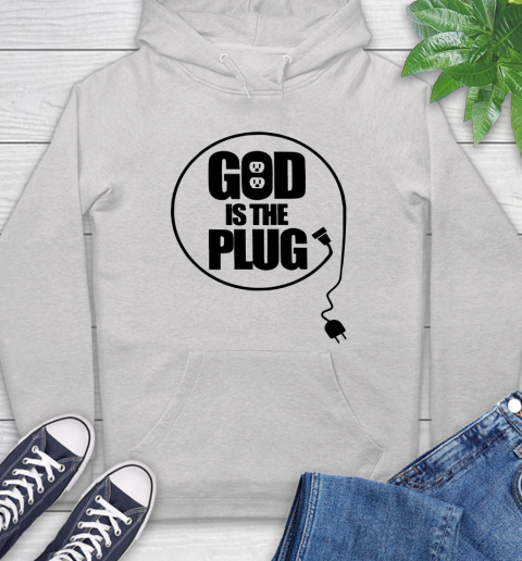 God is the plug Hoodie