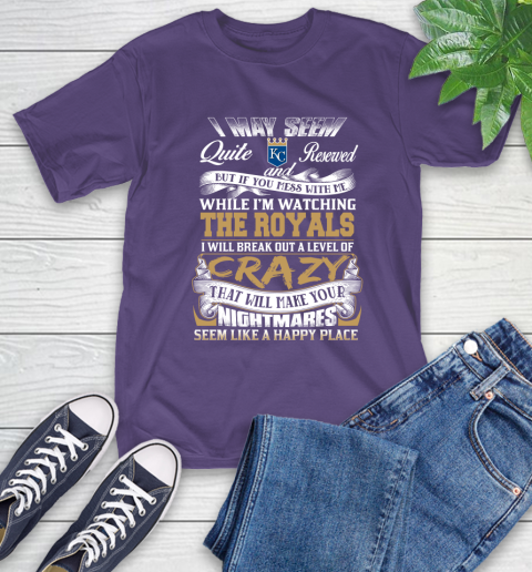 Kansas City Royals MLB Baseball Don't Mess With Me While I'm Watching My Team T-Shirt 5