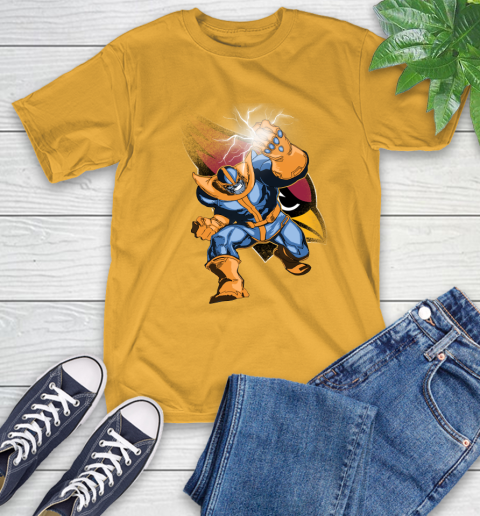 Arizona Cardinals NFL Football Thanos Avengers Infinity War Marvel T-Shirt 2