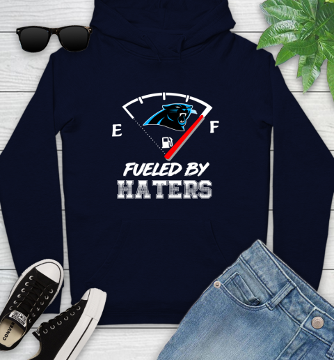 Carolina Panthers NFL Football Fueled By Haters Sports Youth Hoodie 3