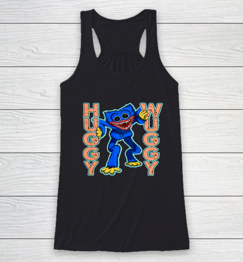 Huggy Wuggy For Poppy Playtime Horror Game Racerback Tank