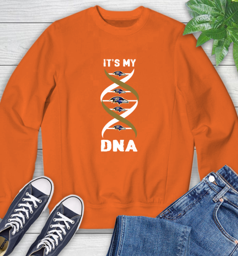Baltimore Ravens NFL Football It's My DNA Sports Sweatshirt 3