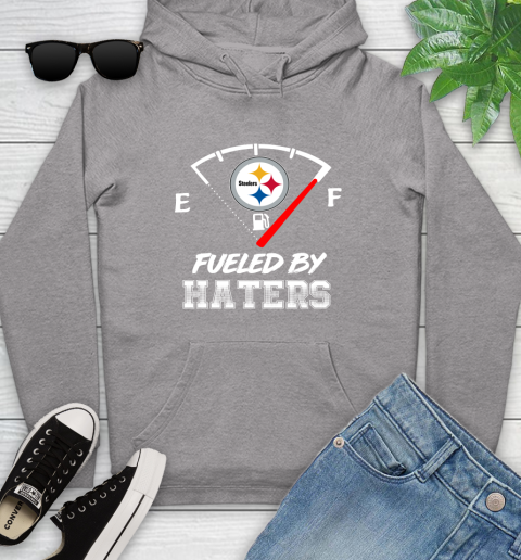 Pittsburgh Steelers NFL Football Fueled By Haters Sports Youth Hoodie 6