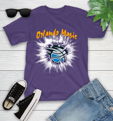 Orlando Magic NBA Basketball Rip Sports Youth T-Shirt 3