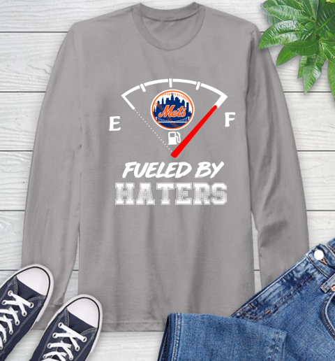 New York Mets MLB Baseball Fueled By Haters Sports Long Sleeve T-Shirt 6