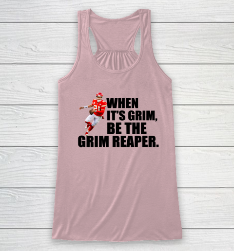 Patrick Mahomes Chiefs Grim Reaper Shirt Racerback Tank - Image 5
