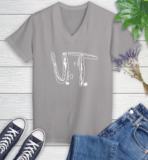 Ut Bully University Of Tennessee Women's V-Neck T-Shirt 4
