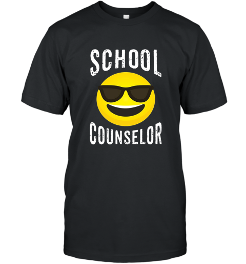 School Counselor Shirt  Cool Emoji School Counselor T shirt T-Shirt