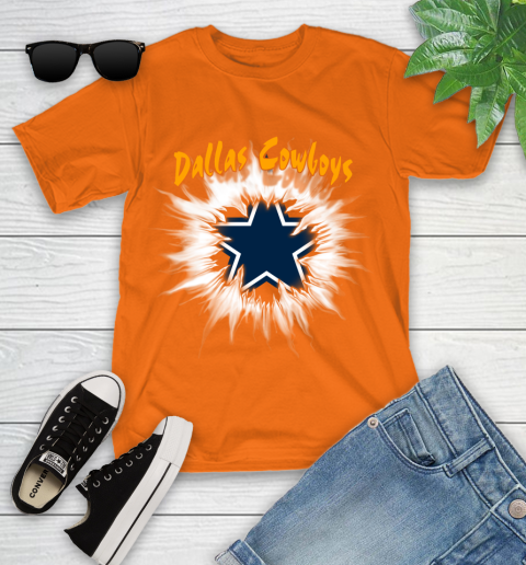 Dallas Cowboys NFL Football Adoring Fan Rip Sports Youth T-Shirt 9